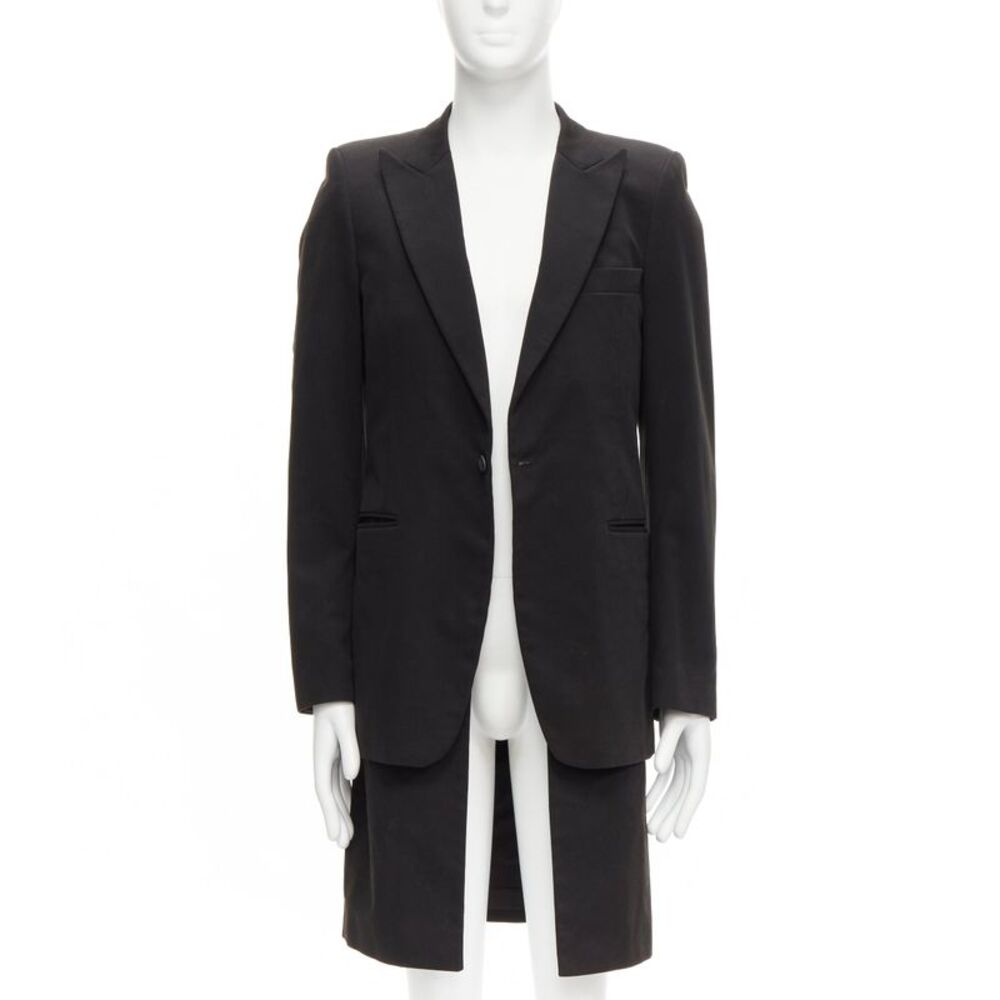 Raf Simons 2002 Cotton Longline Coat